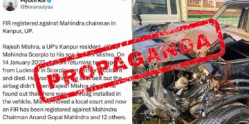 mahindra scorpio airbags-not opening fir registered