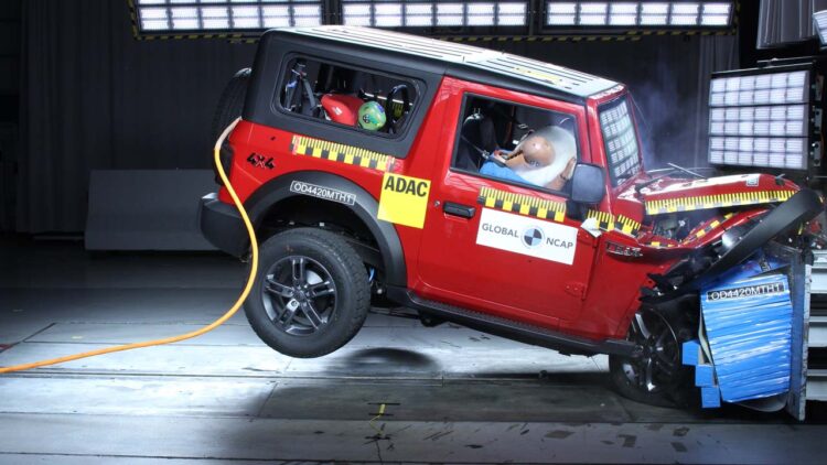 Mahindra Thar Safety Rating