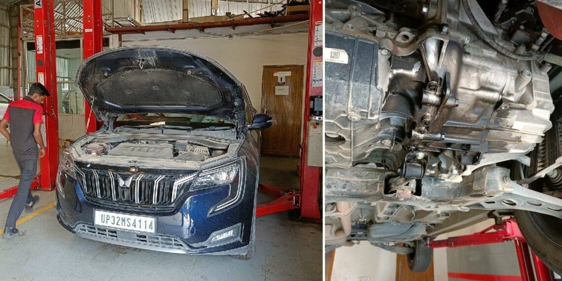 Mahindra XUV700 Engine Oil Leakage Issue