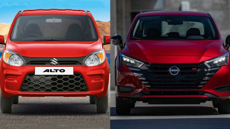 maruti alto vs nissan versa