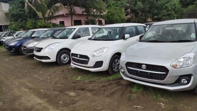maruti arena cars stockyard