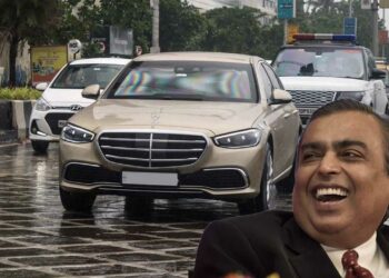 mukesh ambani Mercedes S680 Guard