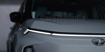 new tata nexon ev teaser front