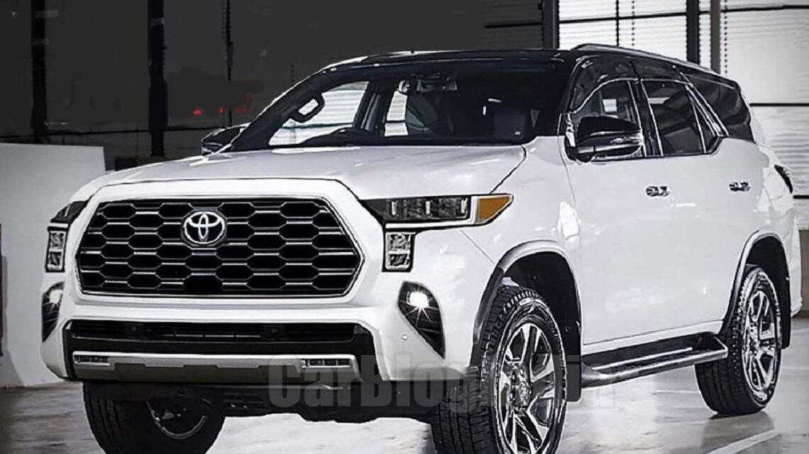Next-Gen Toyota Fortuner Rendering