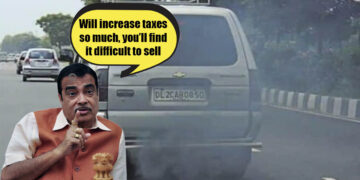 niitin gadkari tax diesel cars