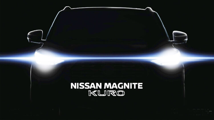Nissan Magnite Kuro Teaser