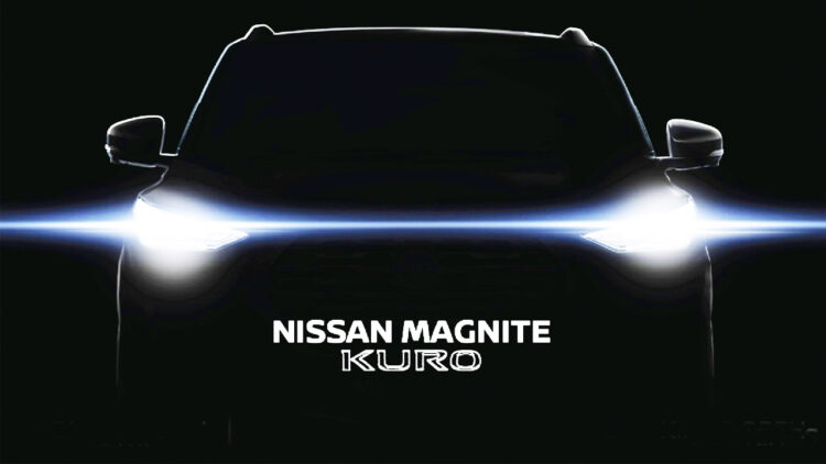 nissan magnite kuro teaser