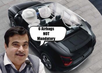 nitin gadkari 6 airbags not mandatory