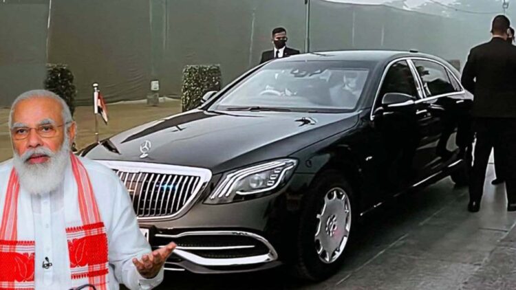 PM Modi Mercedes Maybach S650 V12 Guard