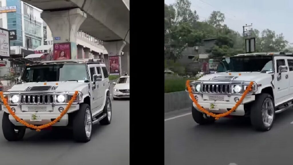 Suniel Shetty with His Hummer