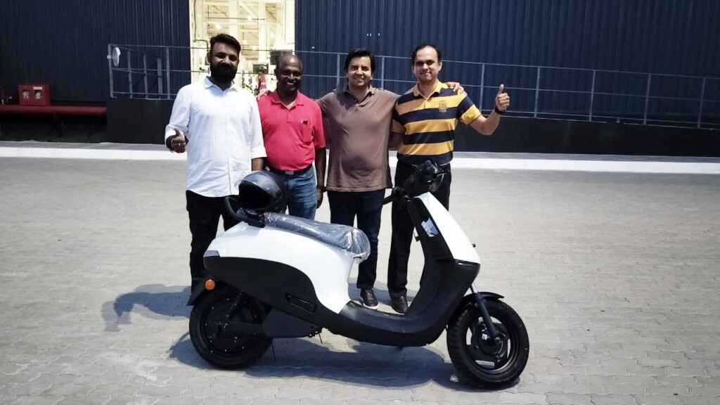 Ola S1x Electric Scooter Production Version Revealed by Bhavish Aggarwal