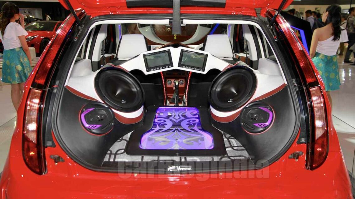 tata indica vista best audio system car india