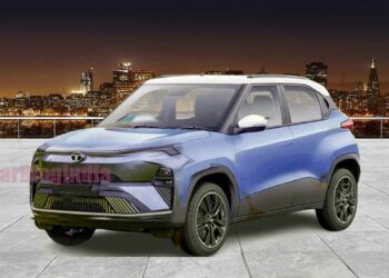 tata punch ev facelift nexon like look