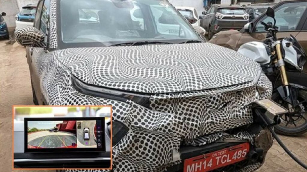 Tata Punch EV Spied
