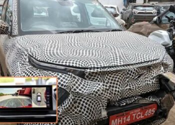 Tata Punch EV Spied