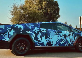 Tesla cybertruck full body wrap