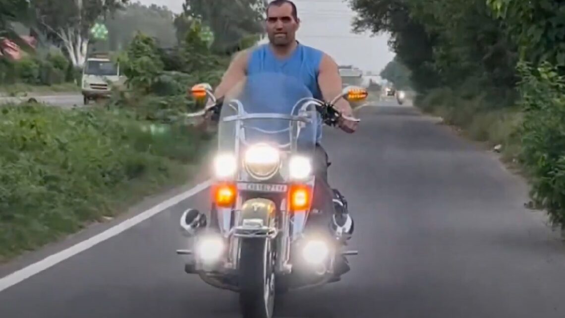 the Great Khali Harley Davidson