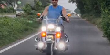 The Great Khali Harley Davidson