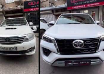 Toyota Fortuner Old-Gen to New-Gen Conversion