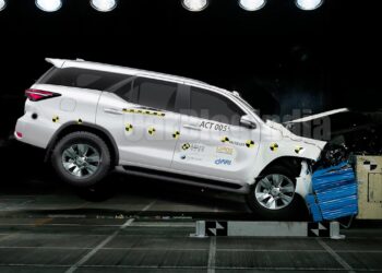 toyota fortuner safety rating asean ncap