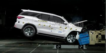 toyota fortuner safety rating asean ncap