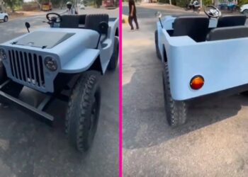 Willys Jeep EV Retro