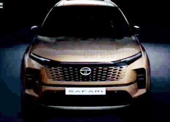 2023 Tata Safari Facelift Front Fascia