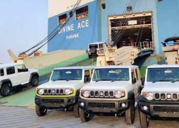 5-door Maruti Jimny Exports