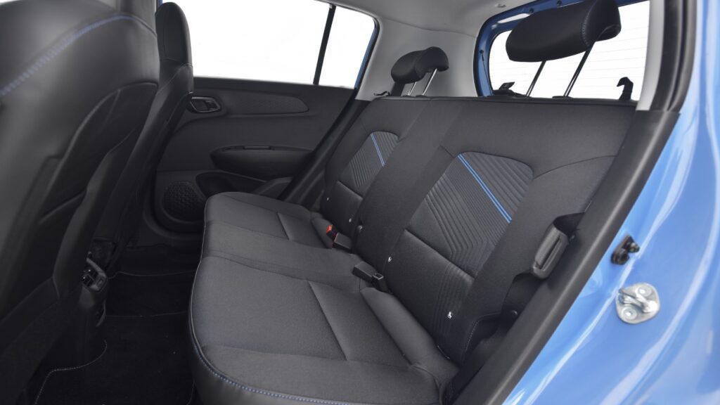 Hyundai Exter Interior Rear Seat