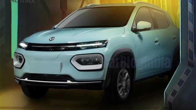 Renault Kwid Ev Front Three Quarters