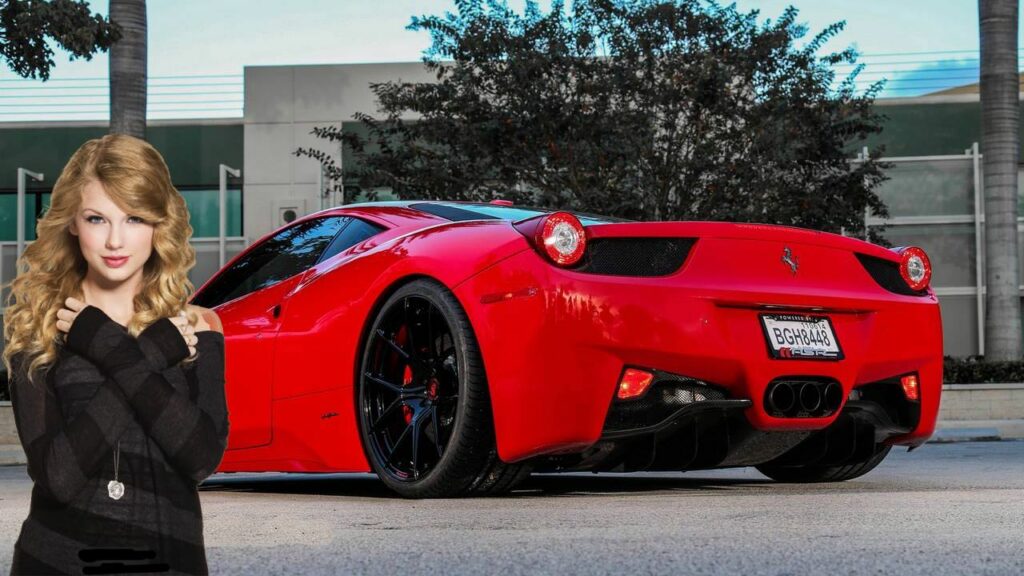 Taylor swift ferrari 458 italia