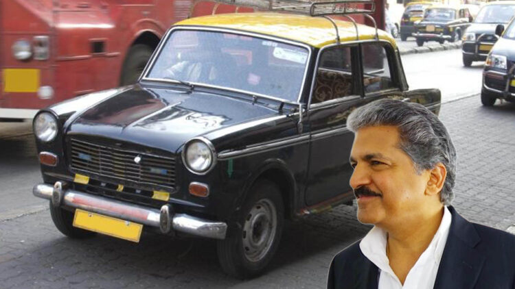 Anand Mahindra Padmini Premier Taxi