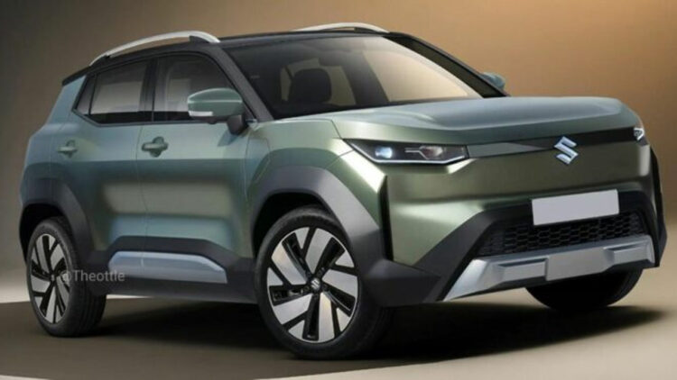 Production-Spec Maruti Suzuki eVX Electric SUV Render Surfaces Online