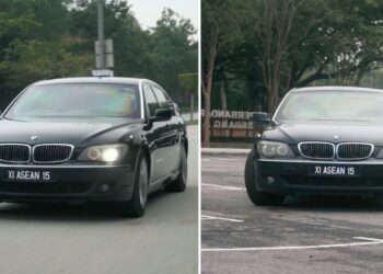 Armoured BMW 760Li of Ex Malaysian PM on Sale