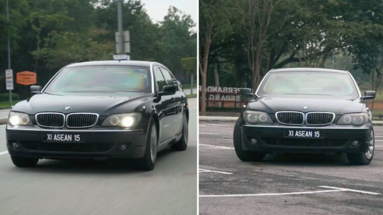 Armoured BMW 760Li of Ex Malaysian PM on Sale
