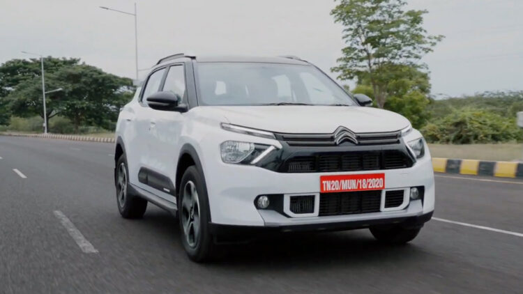 citroen c3 aircross front three quarters