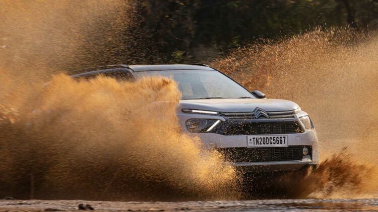 citroen c3 aircross off-roading