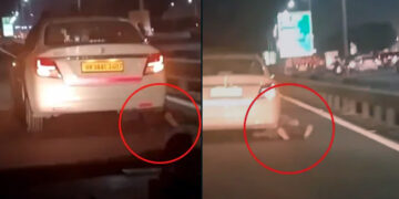 delhi cab driver attacked dragged
