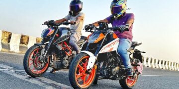 Duke 250 BS6 vs BS6.2 Drag Race