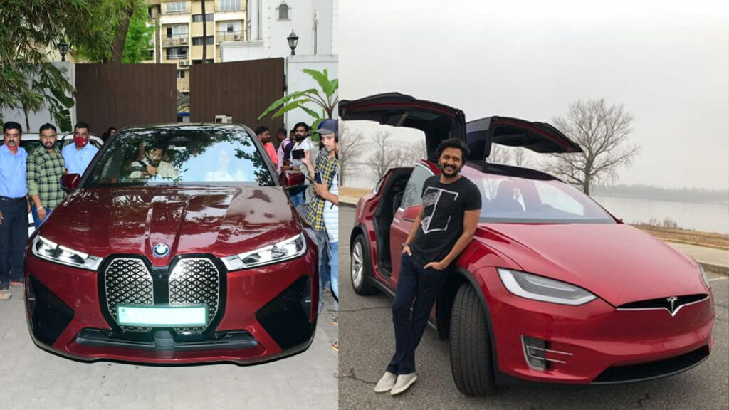 Riteish Deshmukh Bmw Ix and Tesla Model X