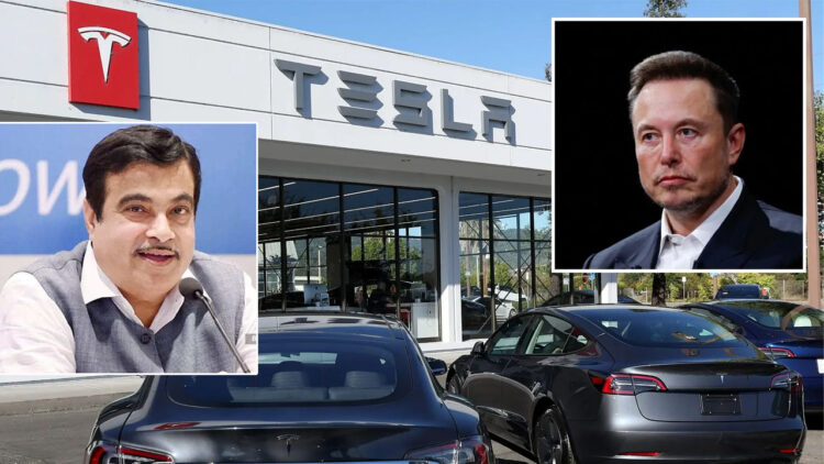 Wont Allow China made Teslas in India Nitin Gadkari to Elon Musk