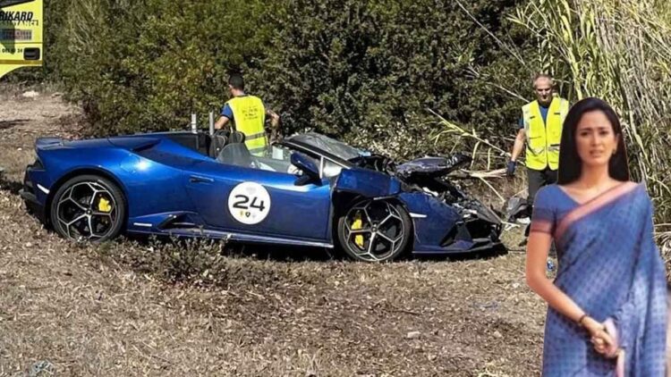 Gayatri Joshi Lamborghini Accident