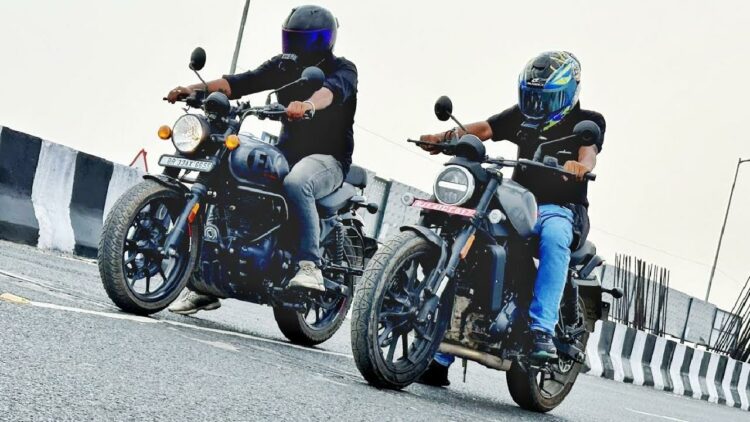 Harley Davidson X440 Vs Re Hunter 350 Drag Race