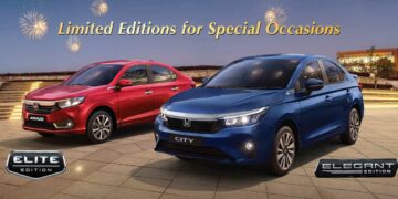 honda city elegant amaze elite festive editions