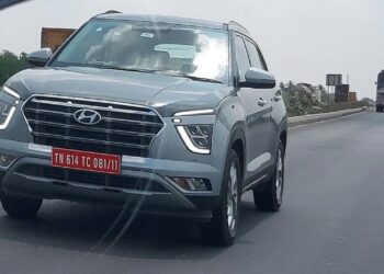 hyundai creta ev front three quarters