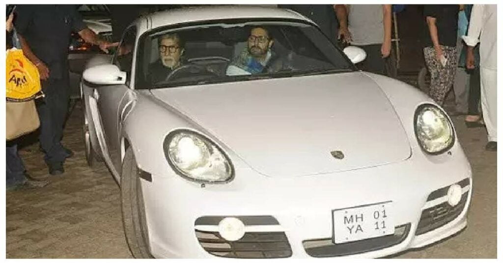 Amitabh Bachchan Porsche Cayman S