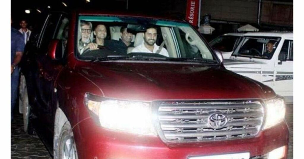 Amitabh Bachchan Toyota Land Cruiser