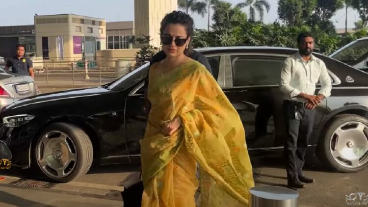 Kangana Ranaut in Mercedes Maybach S680