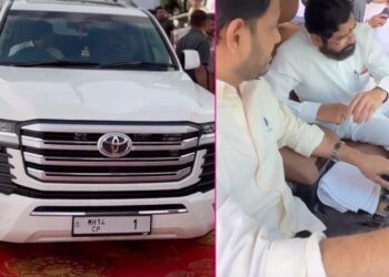 Maharashtra CM Eknath Shinde Buys Toyota Land Cruiser LC300