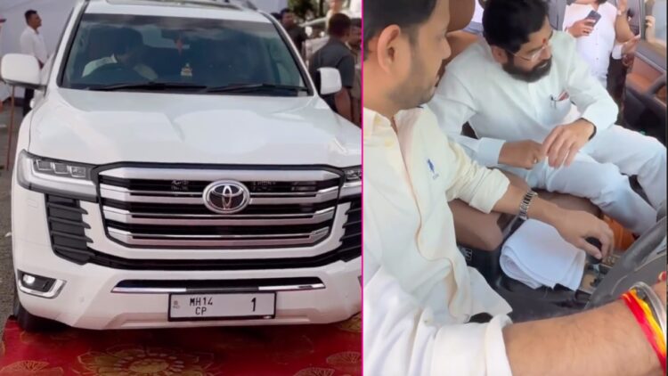 Maharashtra CM Eknath Shinde Buys Toyota Land Cruiser LC300